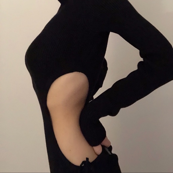 HOURS X REVOLVE cutout knit dress - Picture 4 of 4